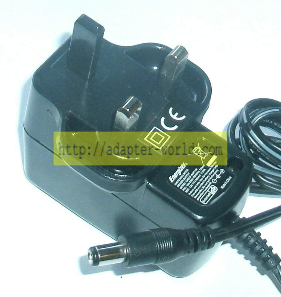 *Brand NEW*12V 0.6A 7.2VA AC/DC SWITCHING ENERGIZER CHEUF-ADP-UK POWER ADAPTER